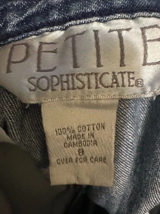 VTG High Waisted Denim Shorts Size 8 | Twee 90s Y2K Mom Shorts - Picture 4 of 5